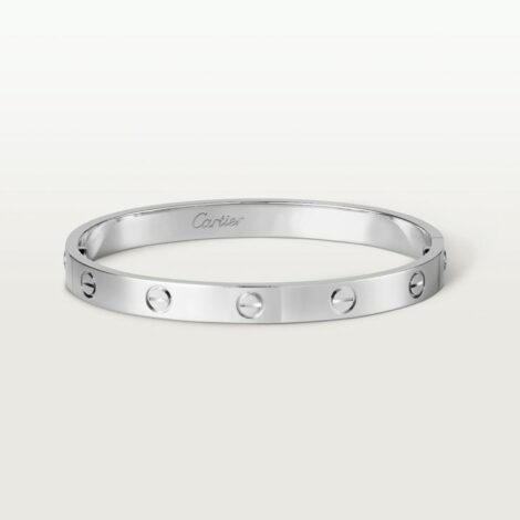 Bracelet cartier love argent