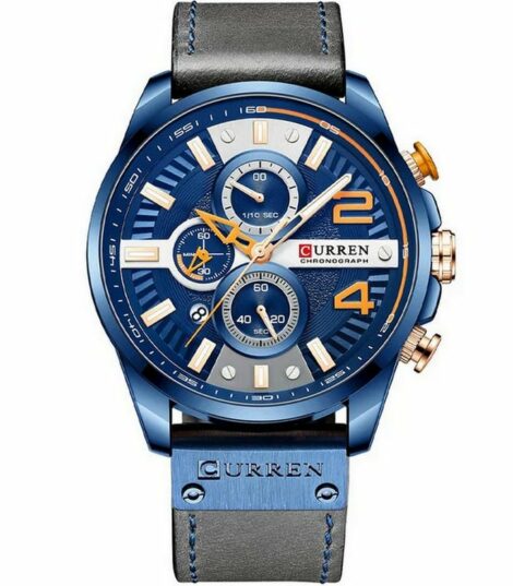 Montre pour Homme Curren 8393 Bleu
