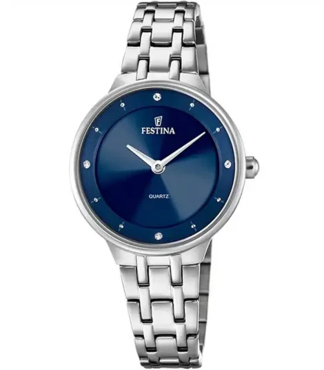 Montre Femme Festina Mademoiselle F20600 Fond Bleu