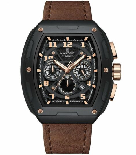 Naviforce NF8053 Marron Montre pour Homme